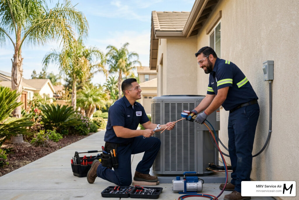ac installation company in porterville, ca