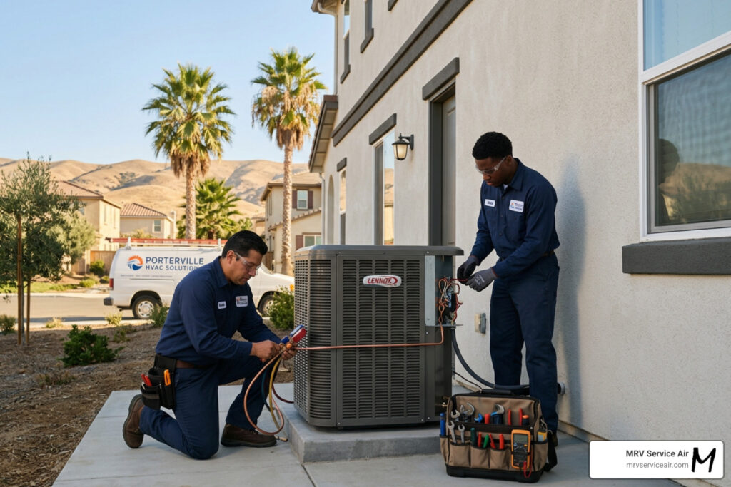 ac installation in porterville ca