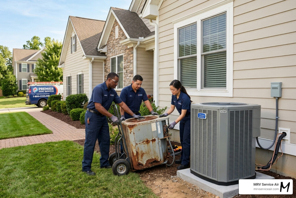 hvac replacement return on investment
