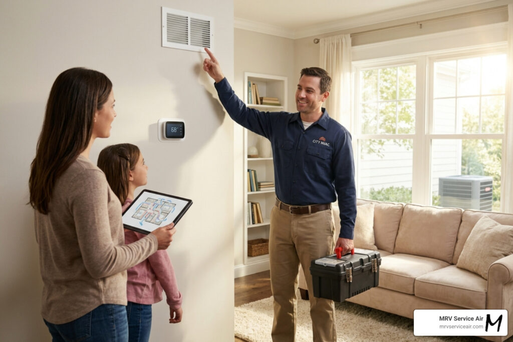 Why Your HVAC System Needs to Be Just Right for Maximum Comfort 2 how proper hvac sizing affects comfort and efficiency